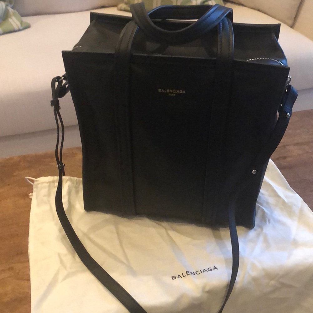 Balenciaga Black Italian Bazar Shopper